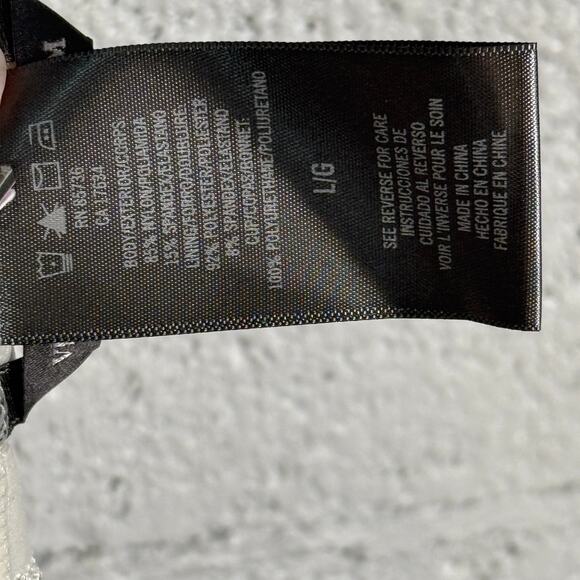 Vince Camuto Chain-Halter Blouson Tankini Top, Animal print, Large MSRP $138 - Picture 11 of 11